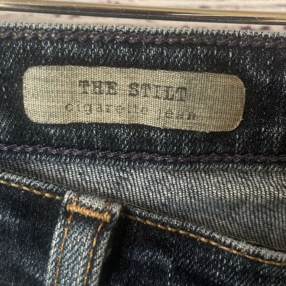 AG Adriano Goldschmied The Stilt Cigarette Jeans 32R Slim Fit Made in USA Blue - Picture 4 of 12